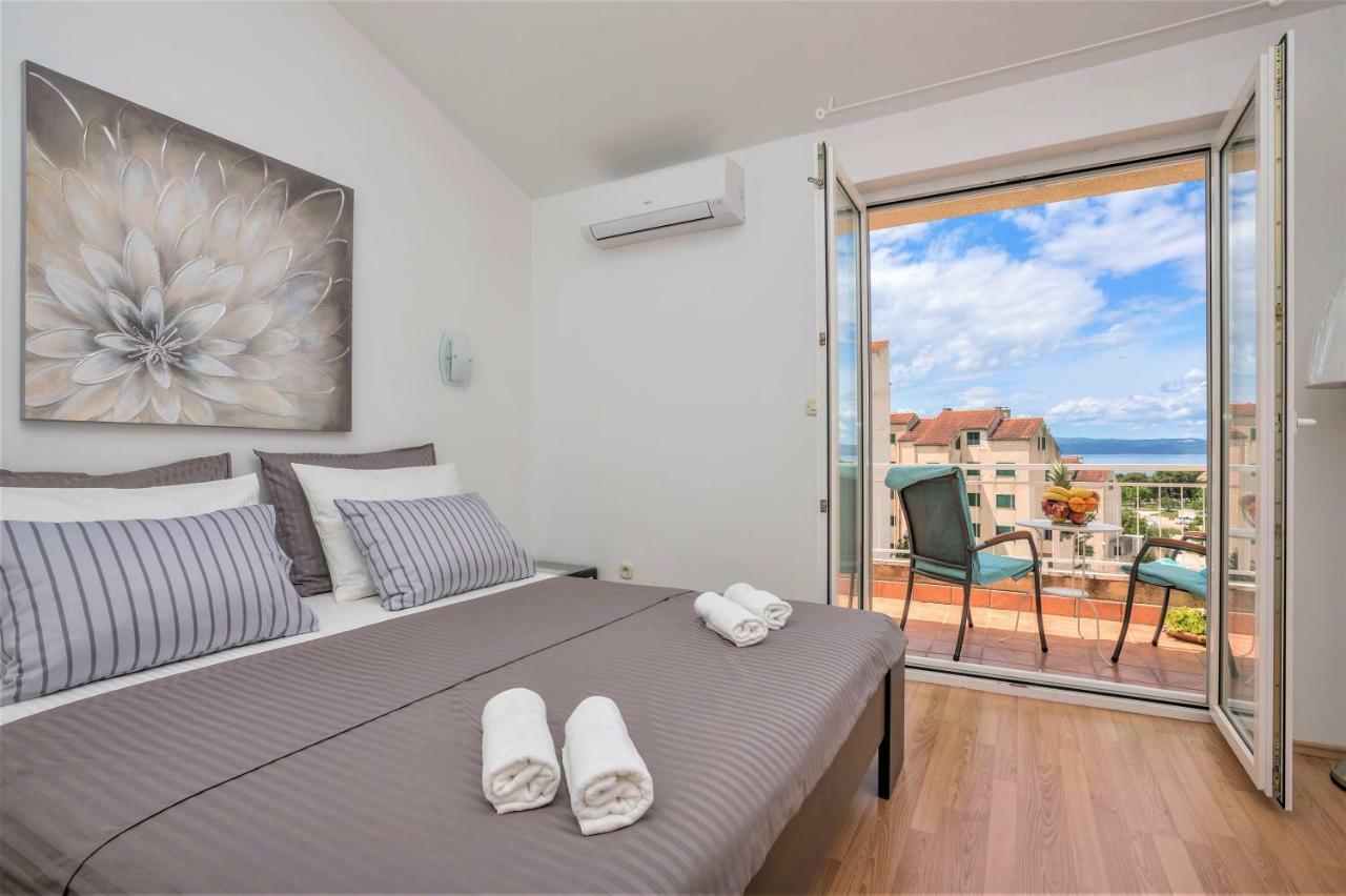 Andor - Lux, Two Beautiful Terraces With Sea & Sunset View Apartment Makarska Exterior photo